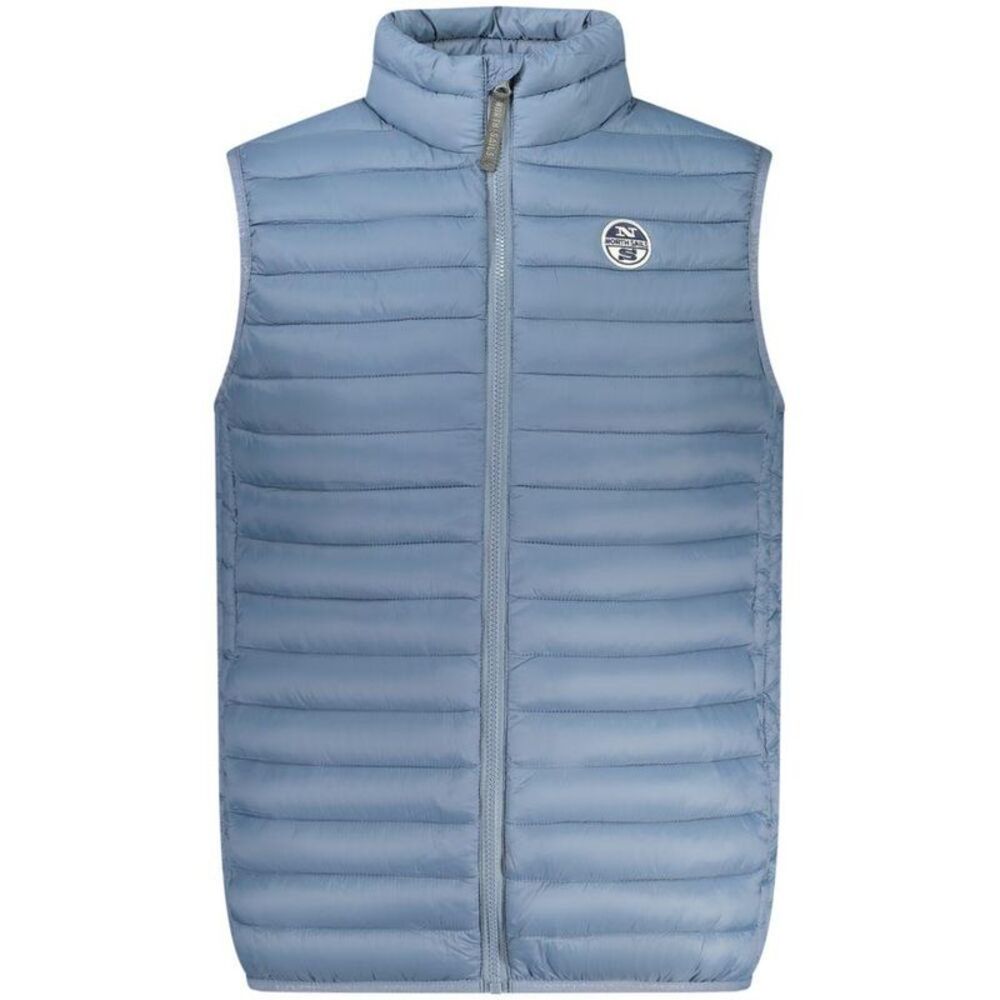 North Sails Poliestere Jacket with Stylish Design Men Blue Jackets